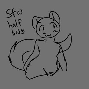 Halfbody - head to thighs : $45